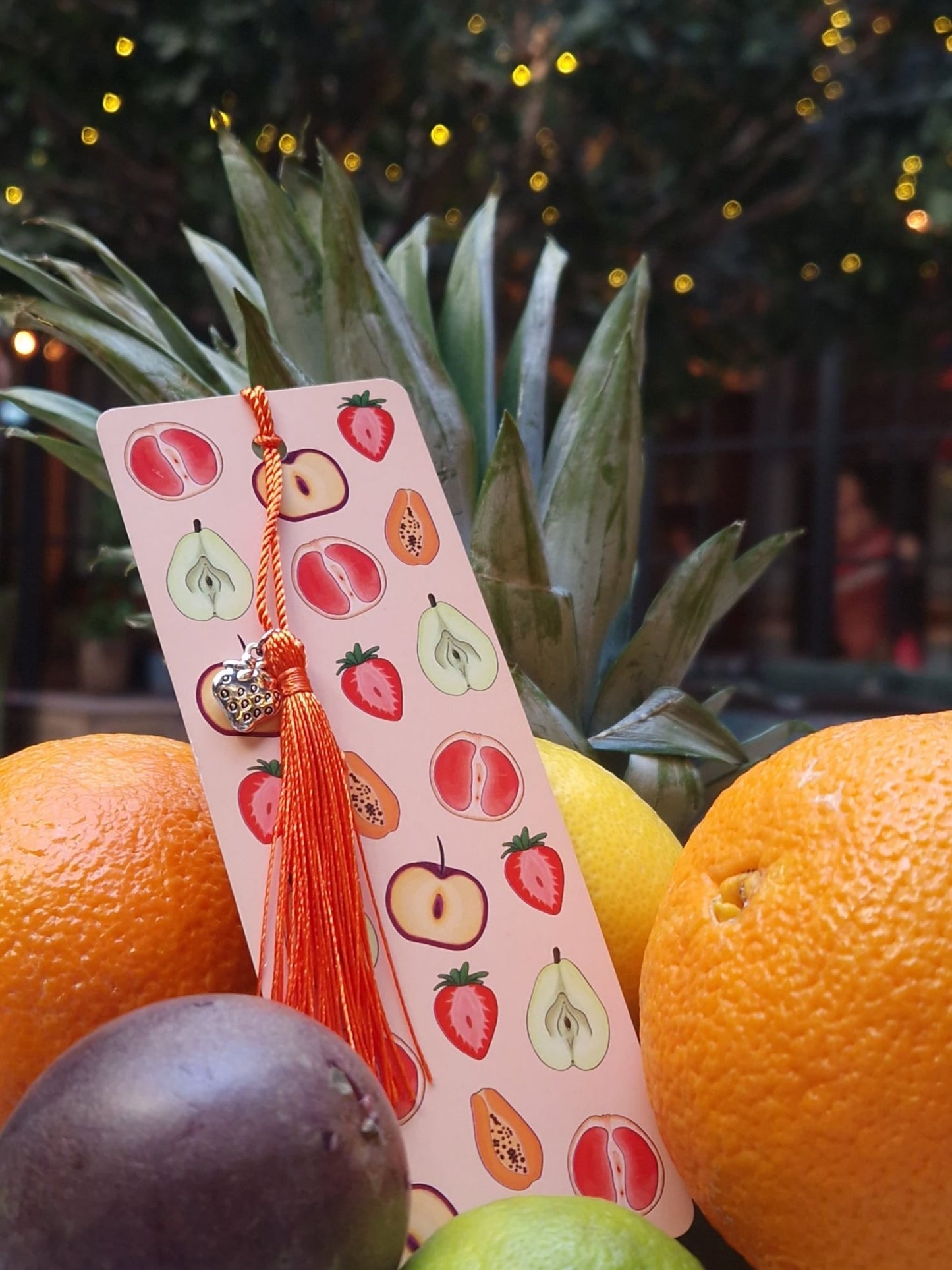 Fruit Fanny Tassel bookmark