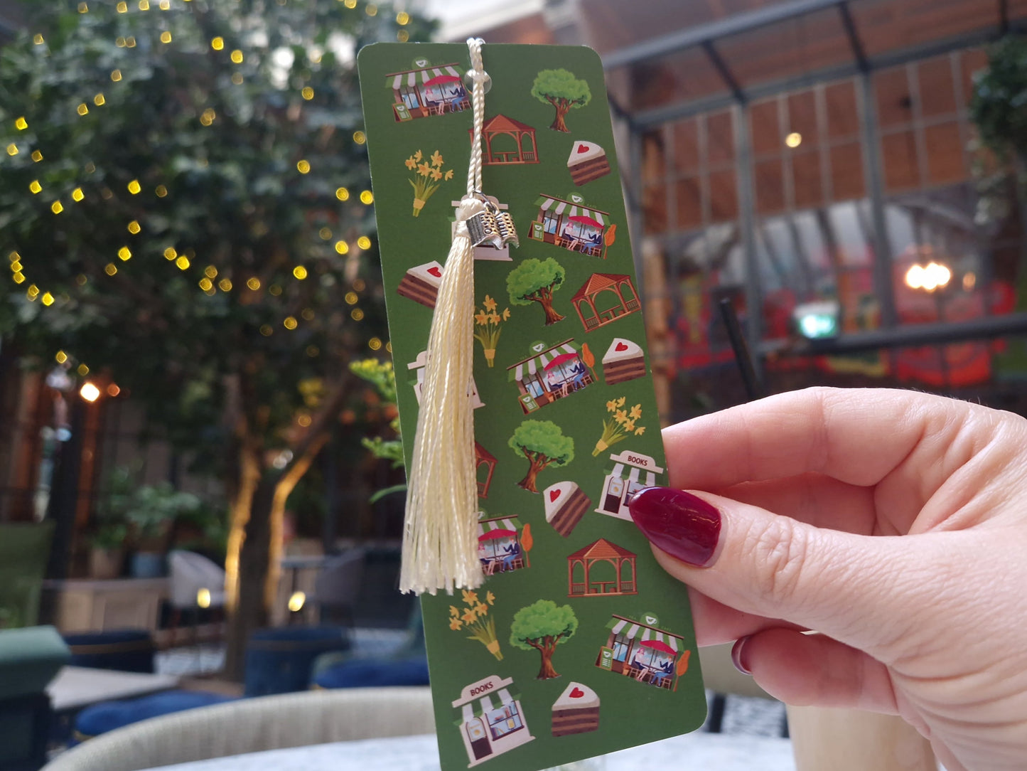 Small Town Romance Tassel Bookmark