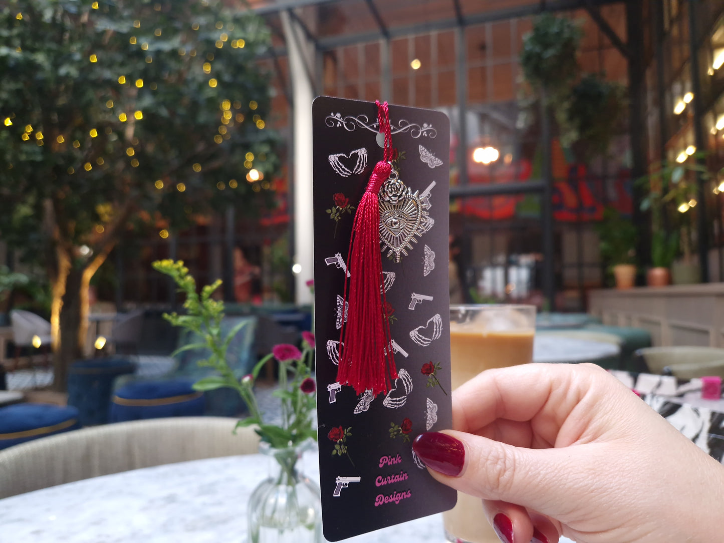 Dark Romance Tassel Bookmark