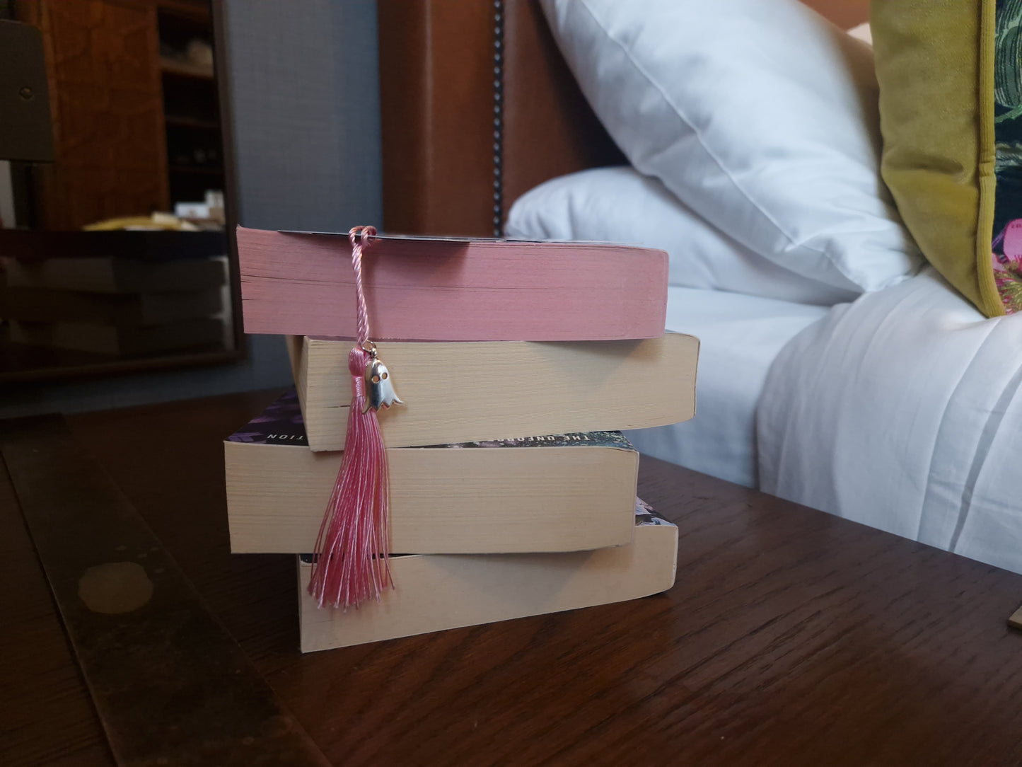 Ghost Smut Tassel Bookmark