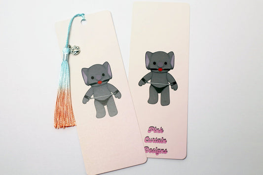 George Elephant FetPet tassel bookmark