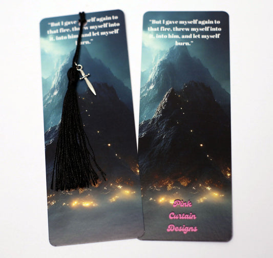 ACOTAR- Court of Thorns and Roses Tassel bookmark