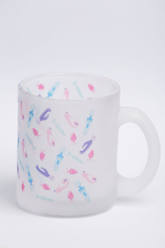 Sex Toy Frosted Glass Mug