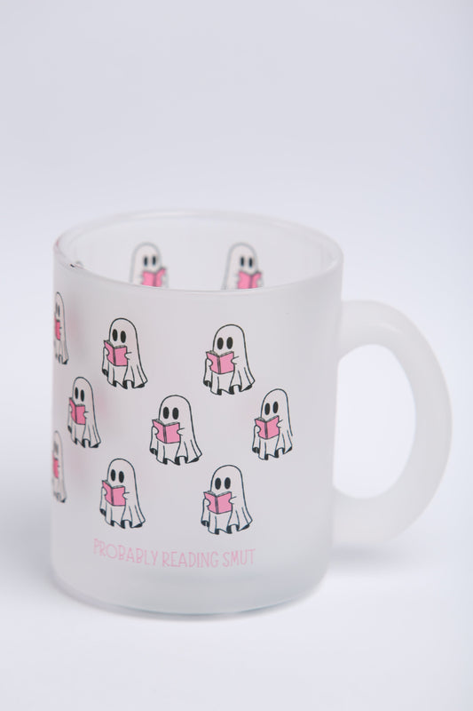 Ghost Smut Frosted Glass Mug