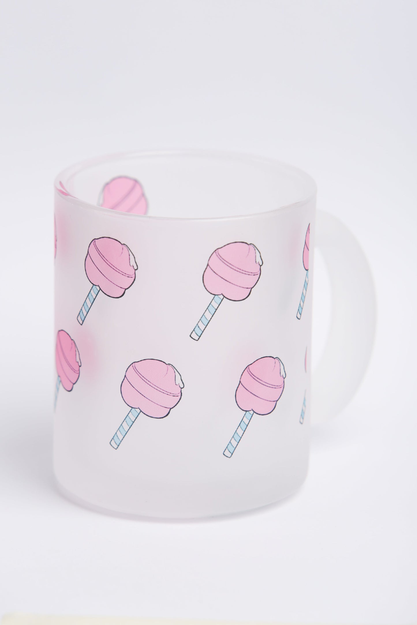 Lollycock Frosted Glass Mug