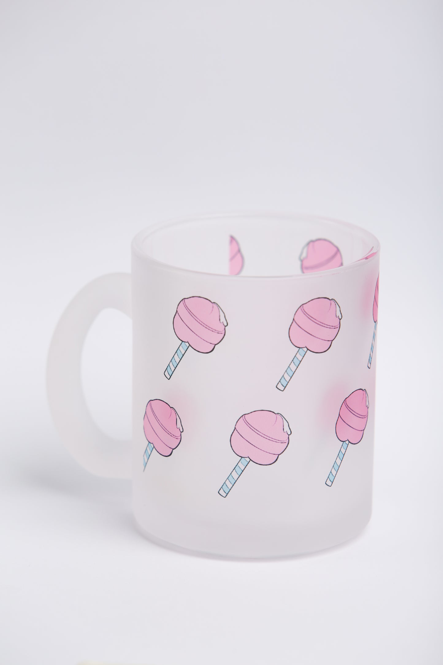 Lollycock Frosted Glass Mug