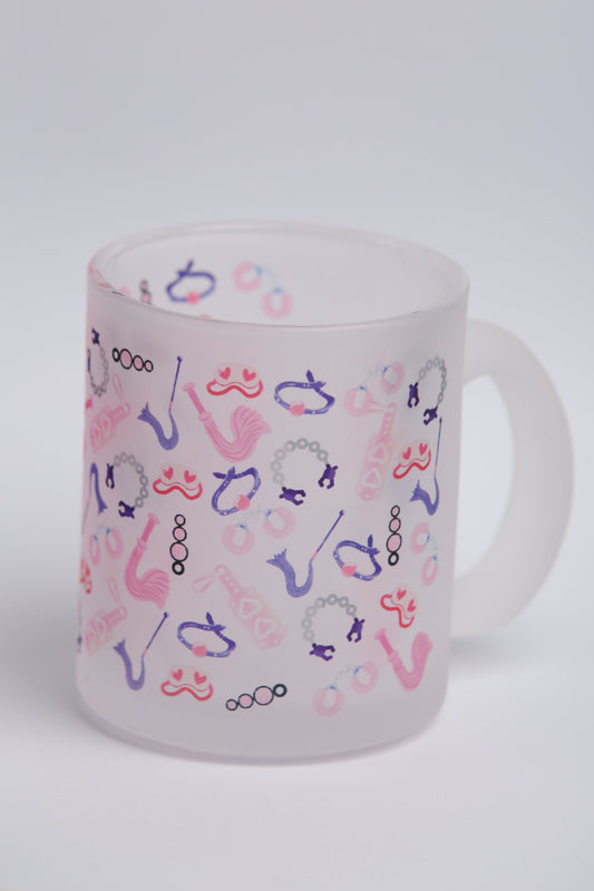 BDSM Frosted Glass Mug