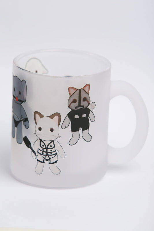 Fetpets Frosted Glass Mug