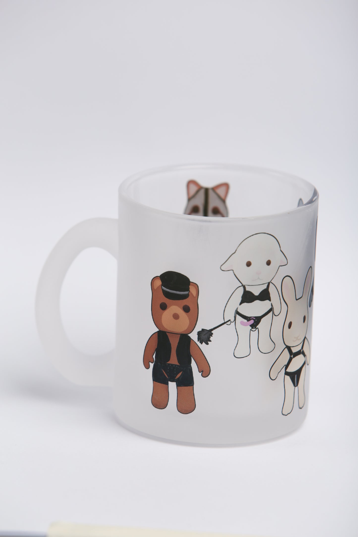 Fetpets Frosted Glass Mug