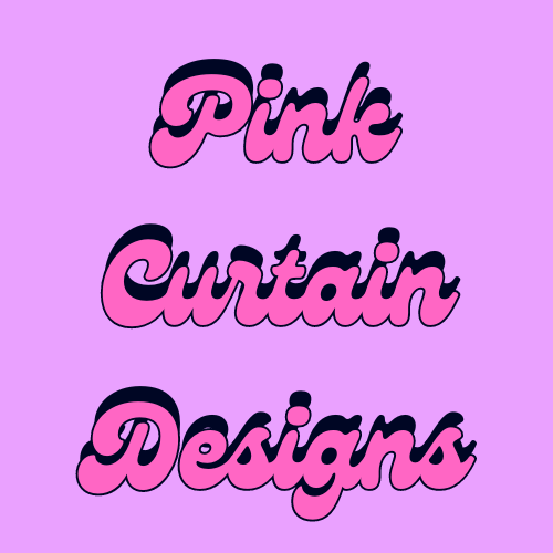 Pink curtain designs